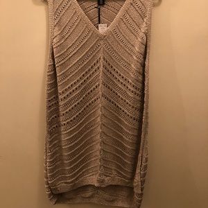 Stitched tank top NWT!
